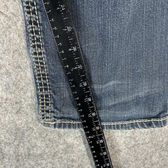 BKE Jeans Men’s Size 36x31 Blue Tyler Straight Leg Stretch Denim 5 Pocket Casual - Picture 7 of 13